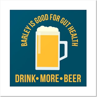 Drink More Beer (version 2) Posters and Art